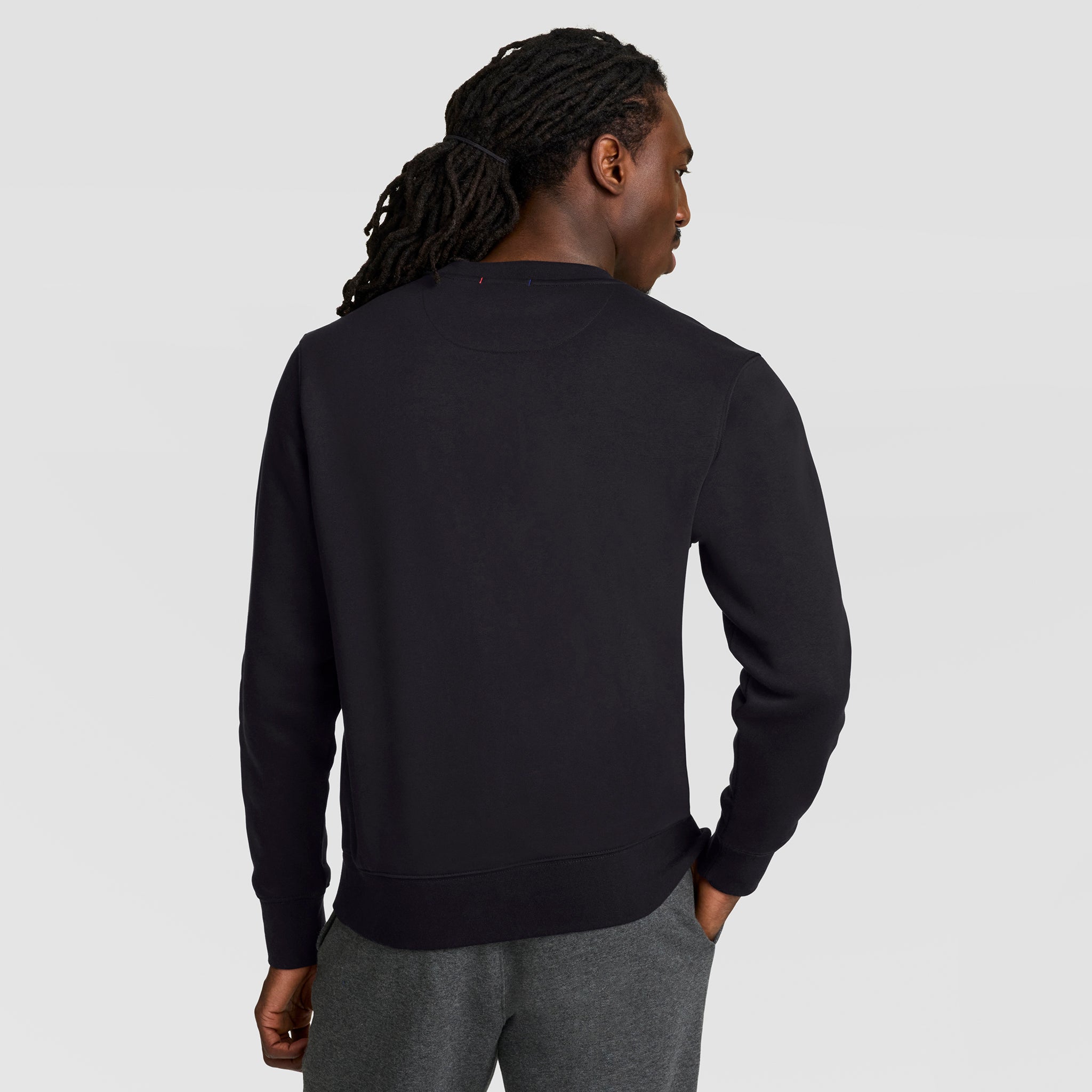 Powerblend Crewneck Sweatshirt. Tonal Script Logo - Image 2