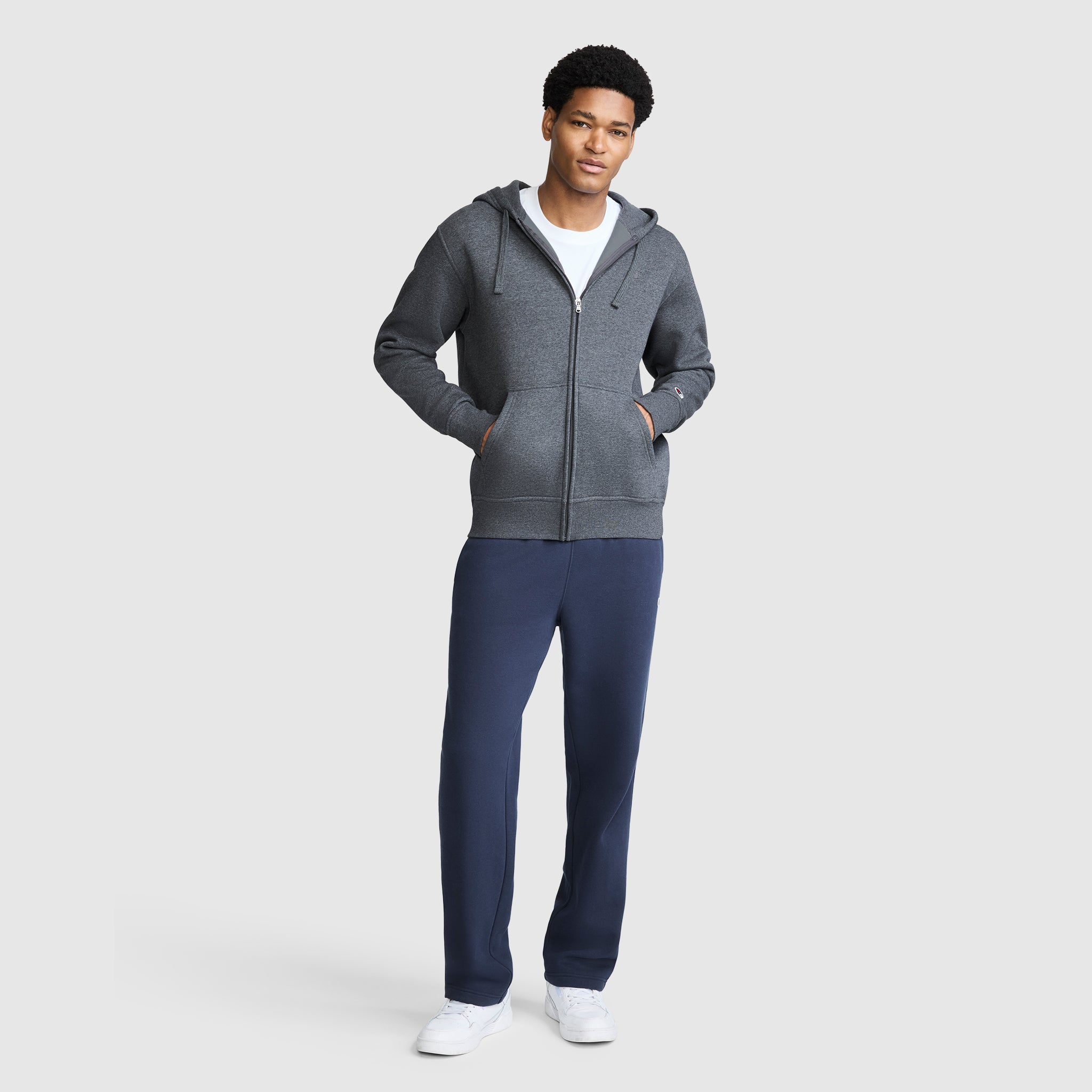 Powerblend Full-Zip Hoodie. C Logo - Image 6