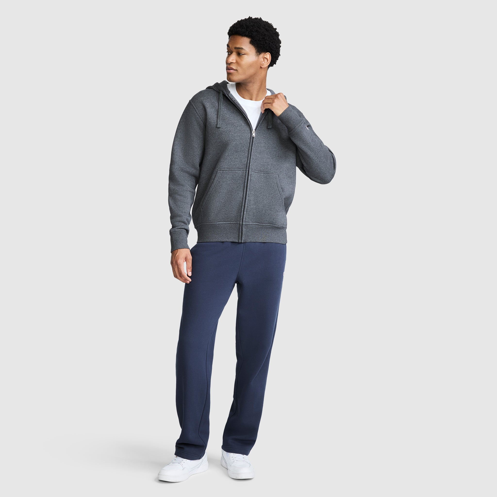 Powerblend Full-Zip Hoodie. C Logo - Image 7