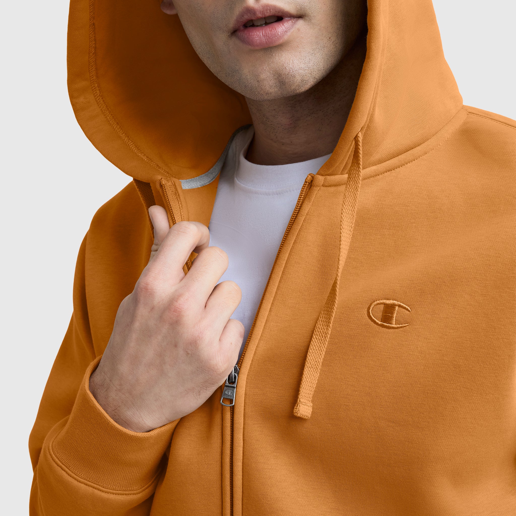 Powerblend Full-Zip Hoodie. C Logo - Image 5