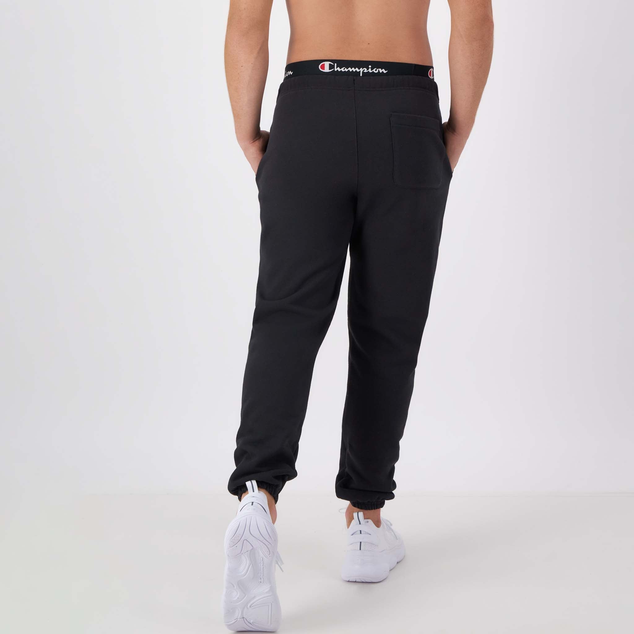 Reverse Weave Small Logo Cinched Sweatpants - Image 3