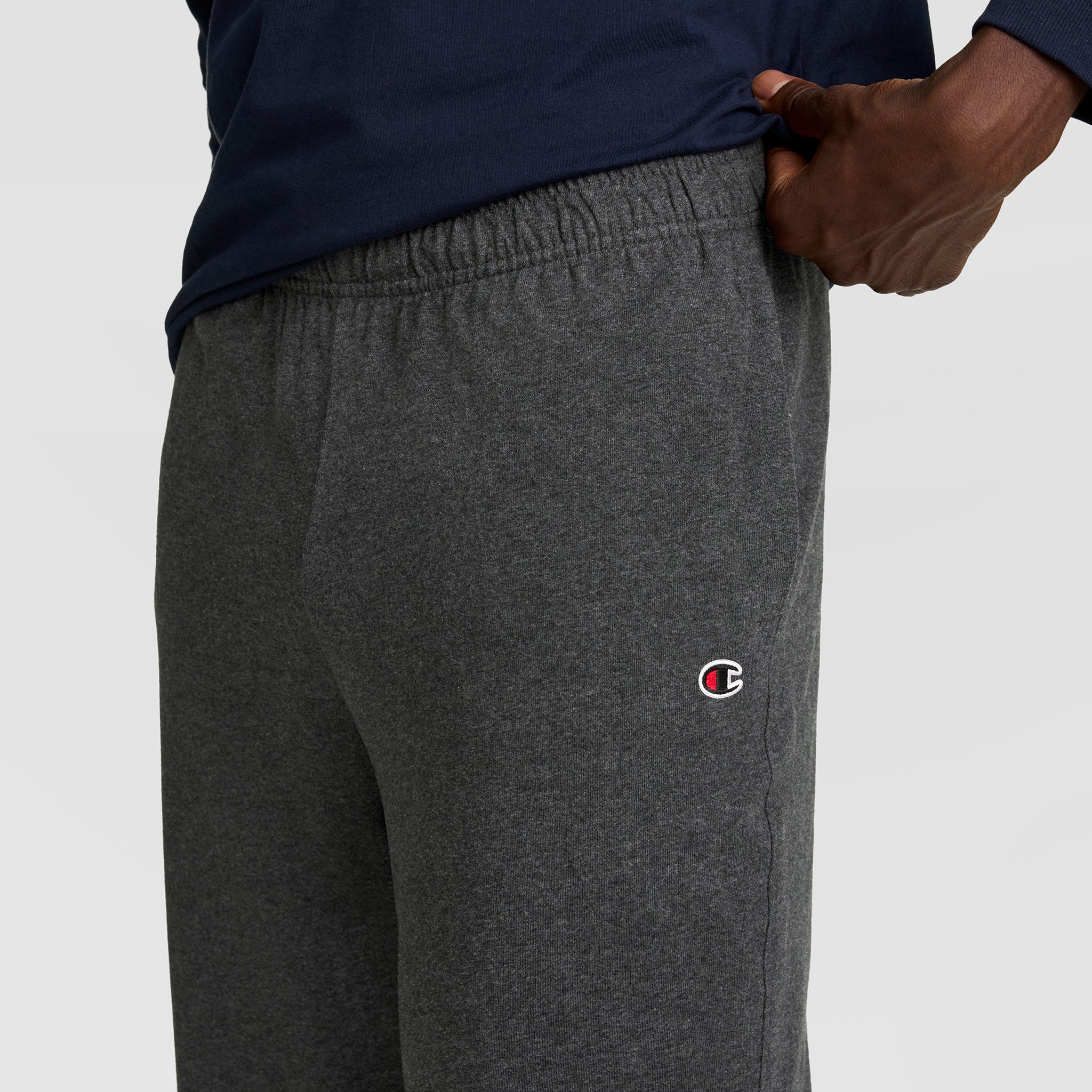 Lightweight Lounge Pants. Open Hem. C Logo - Image 3