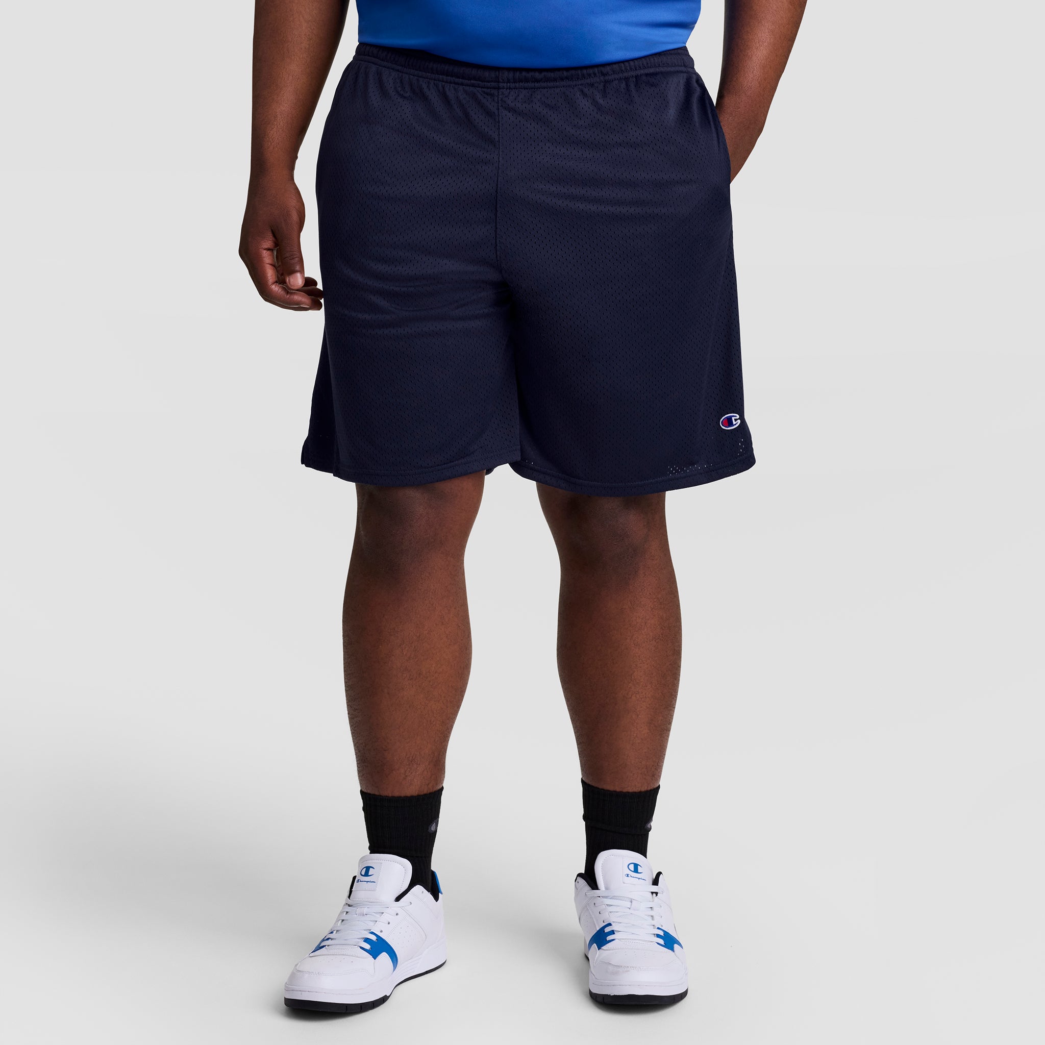 9 Classic Mesh Shorts. C Logo - Big & Tall - Image 2