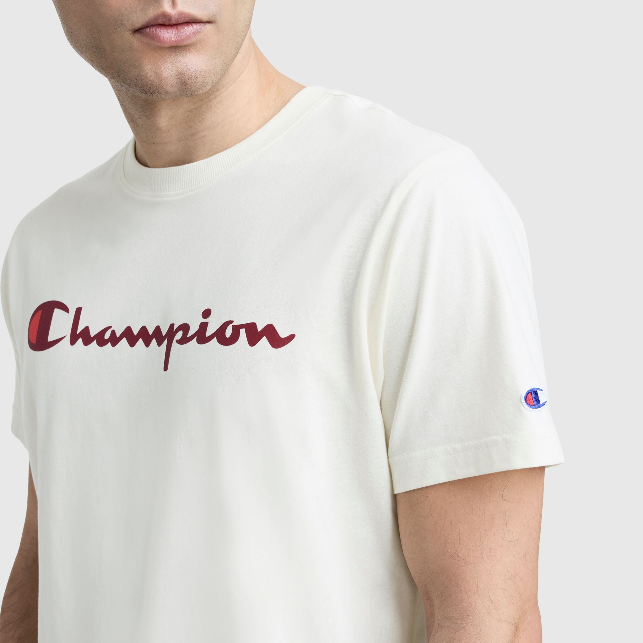 Classic Graphic T-Shirt. Script Logo - Image 4