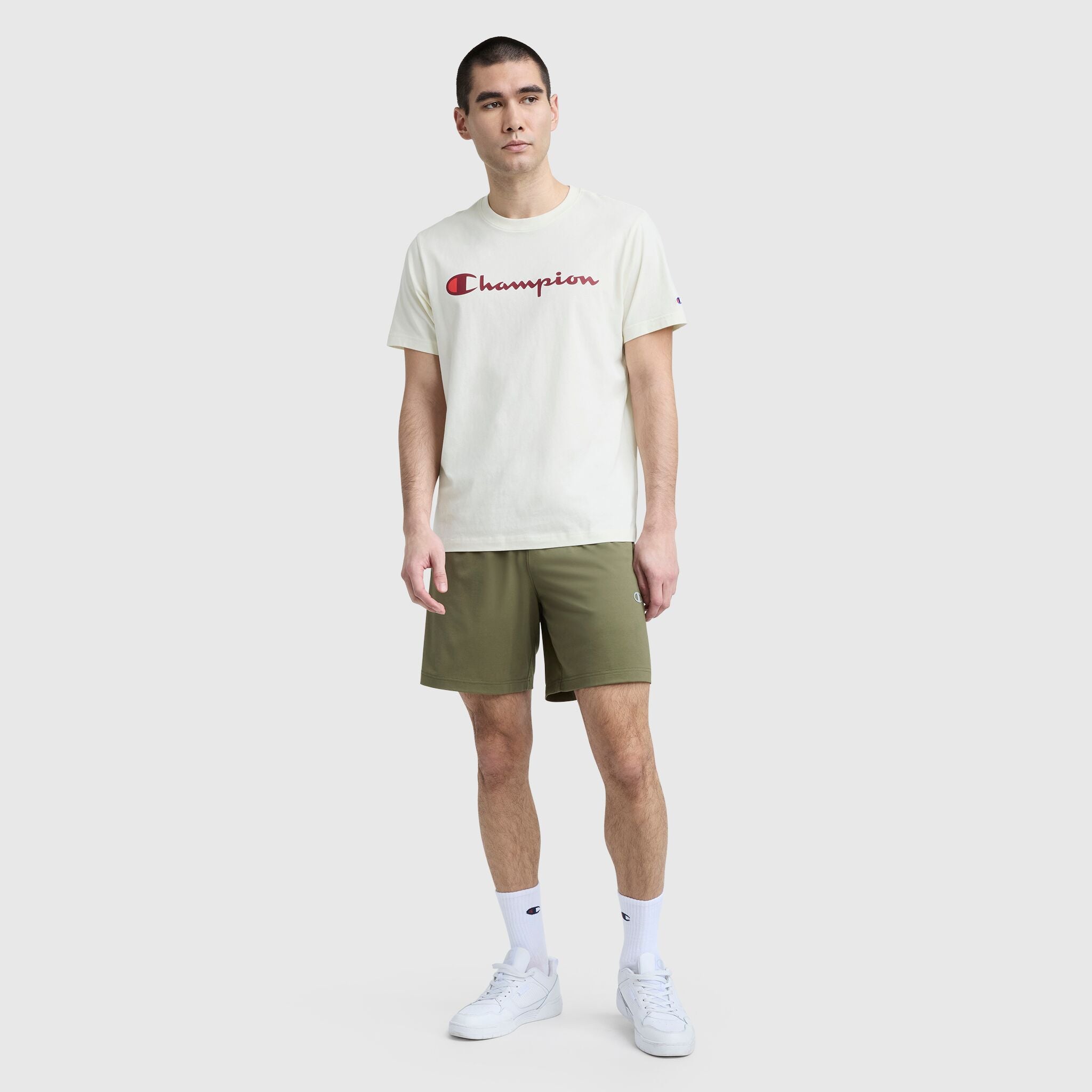 Classic Graphic T-Shirt. Script Logo - Image 5