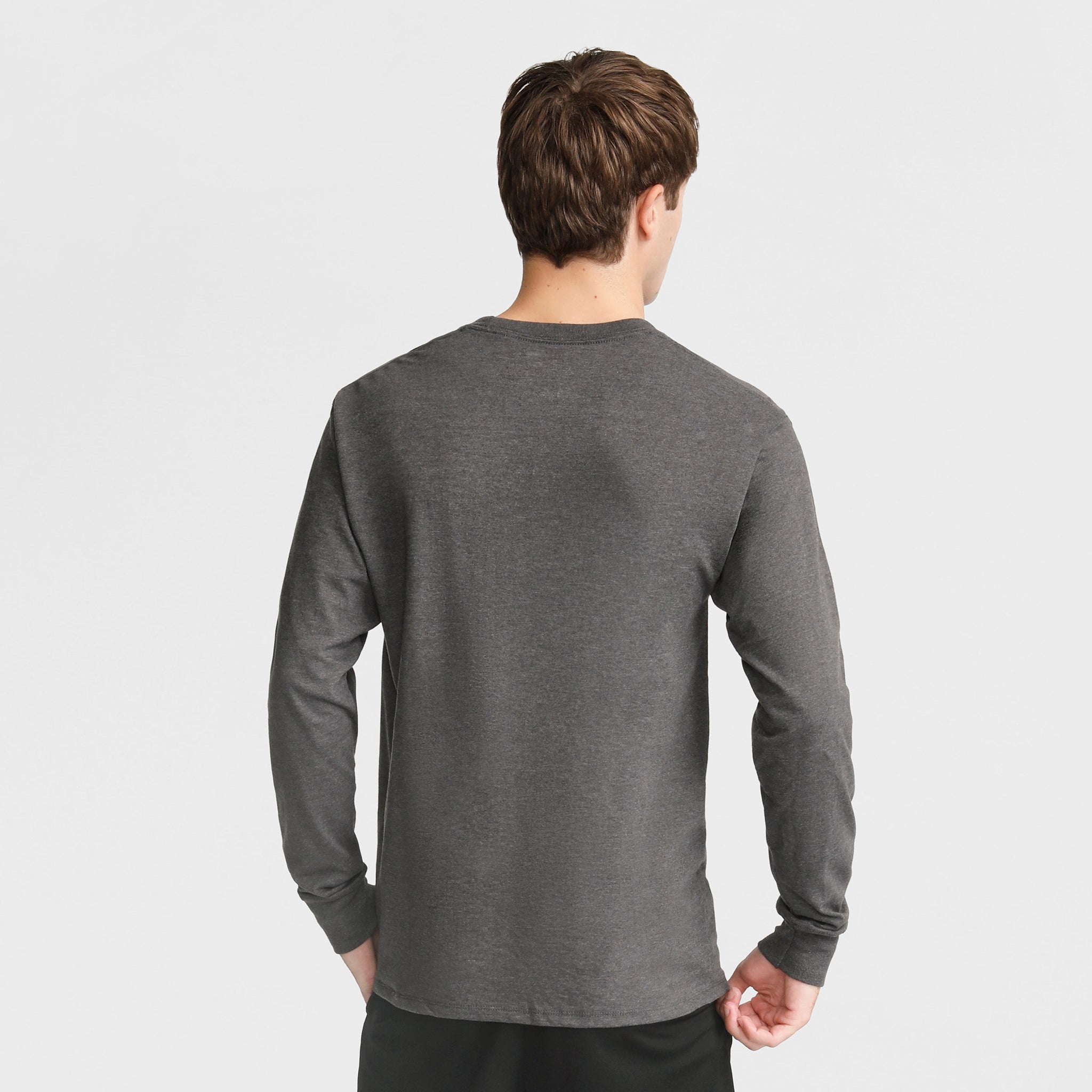 Classic Long Sleeve T-Shirt. Embroidered C Logo - Image 2