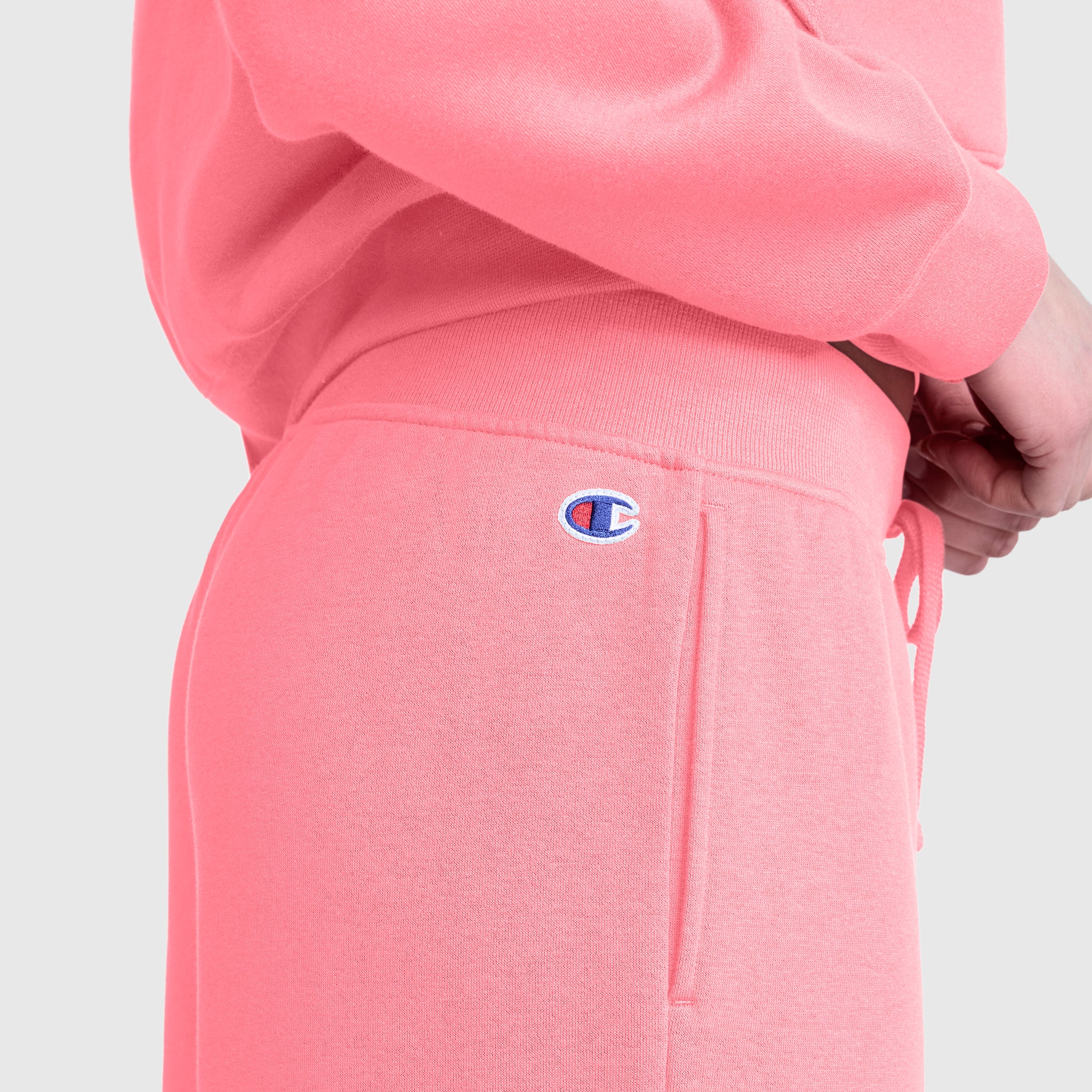 Wide Leg Fleece Sweatpants. C Logo - Image 3