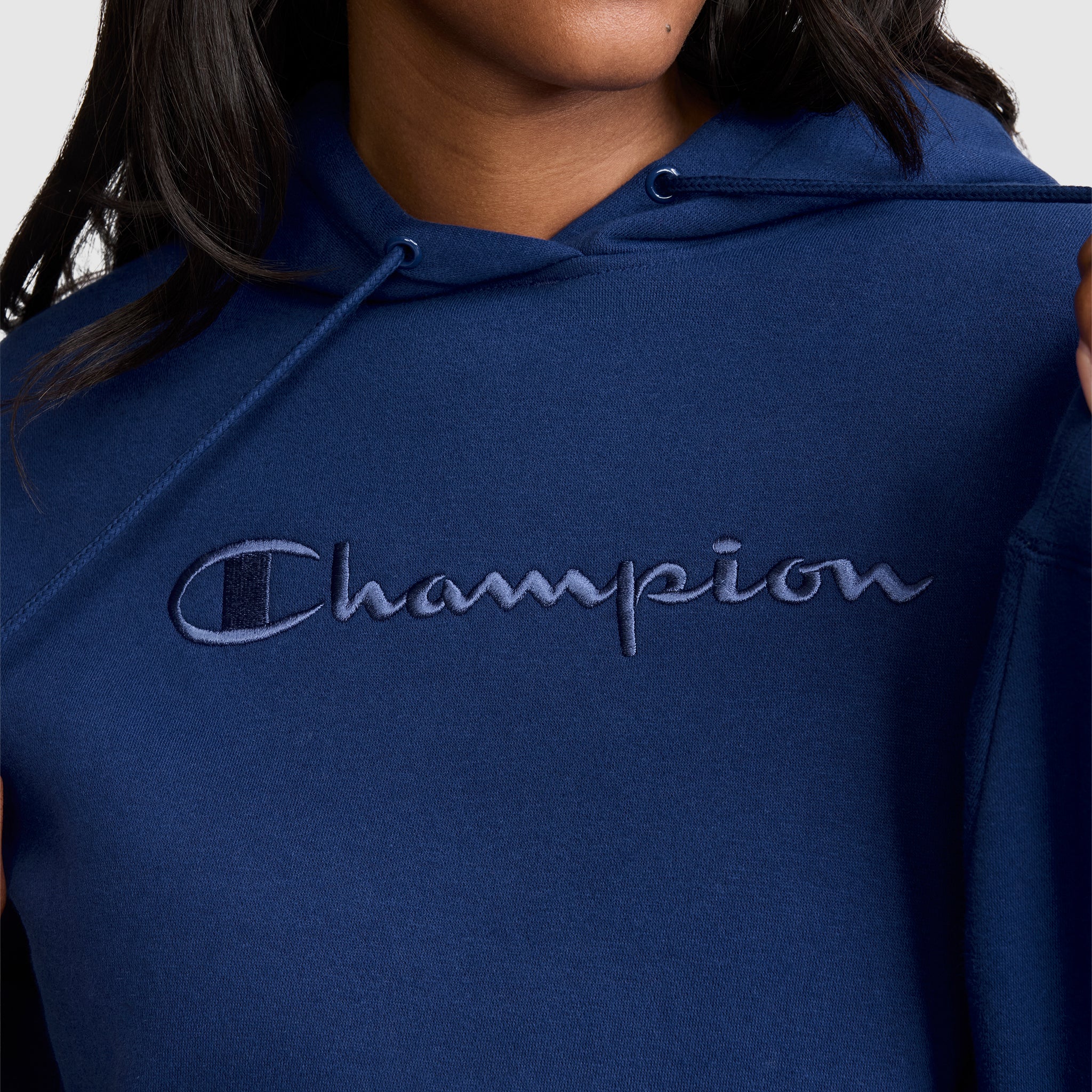 Tonal Script Freshman Powerblend Hoodie - Image 6