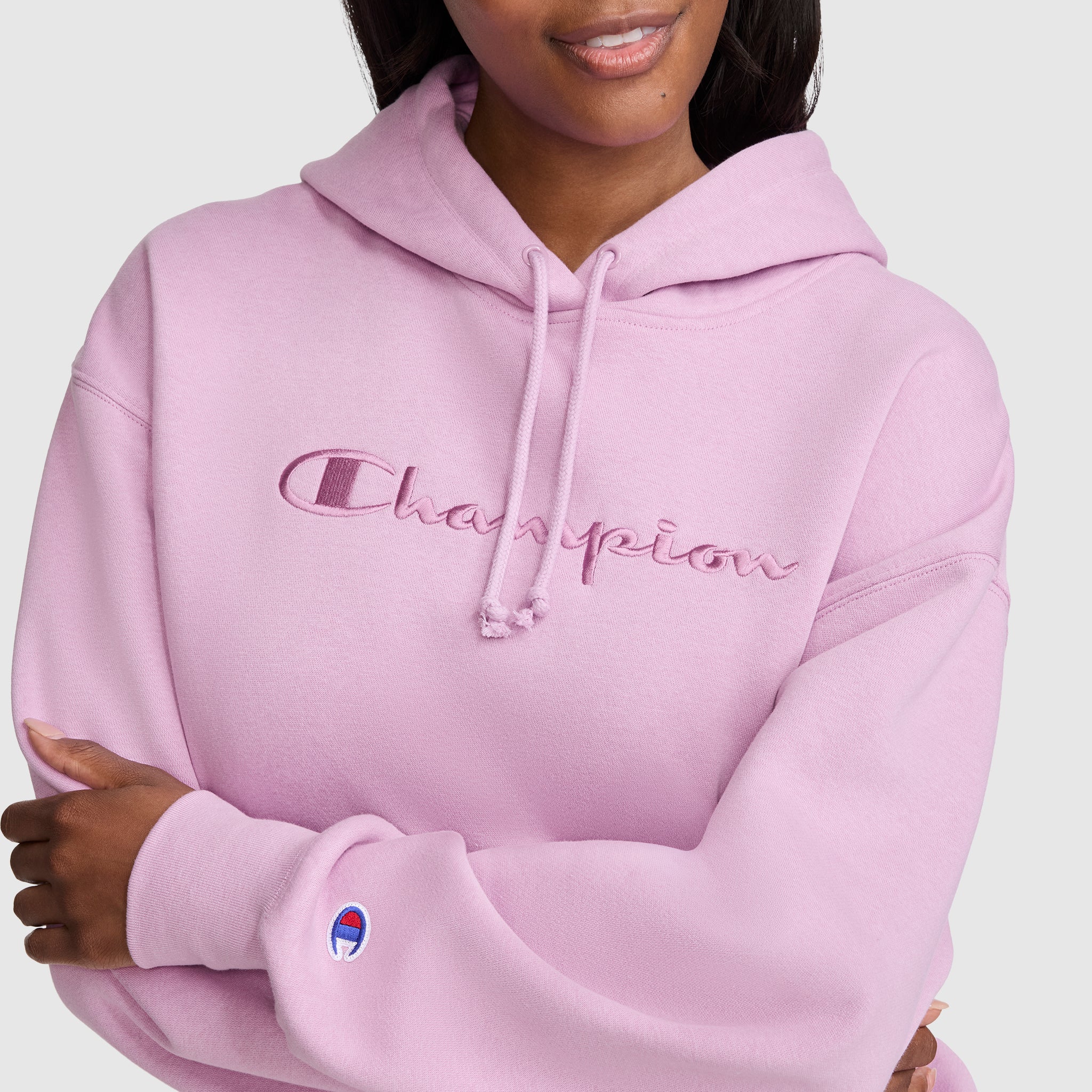 Tonal Script Freshman Powerblend Hoodie - Image 5