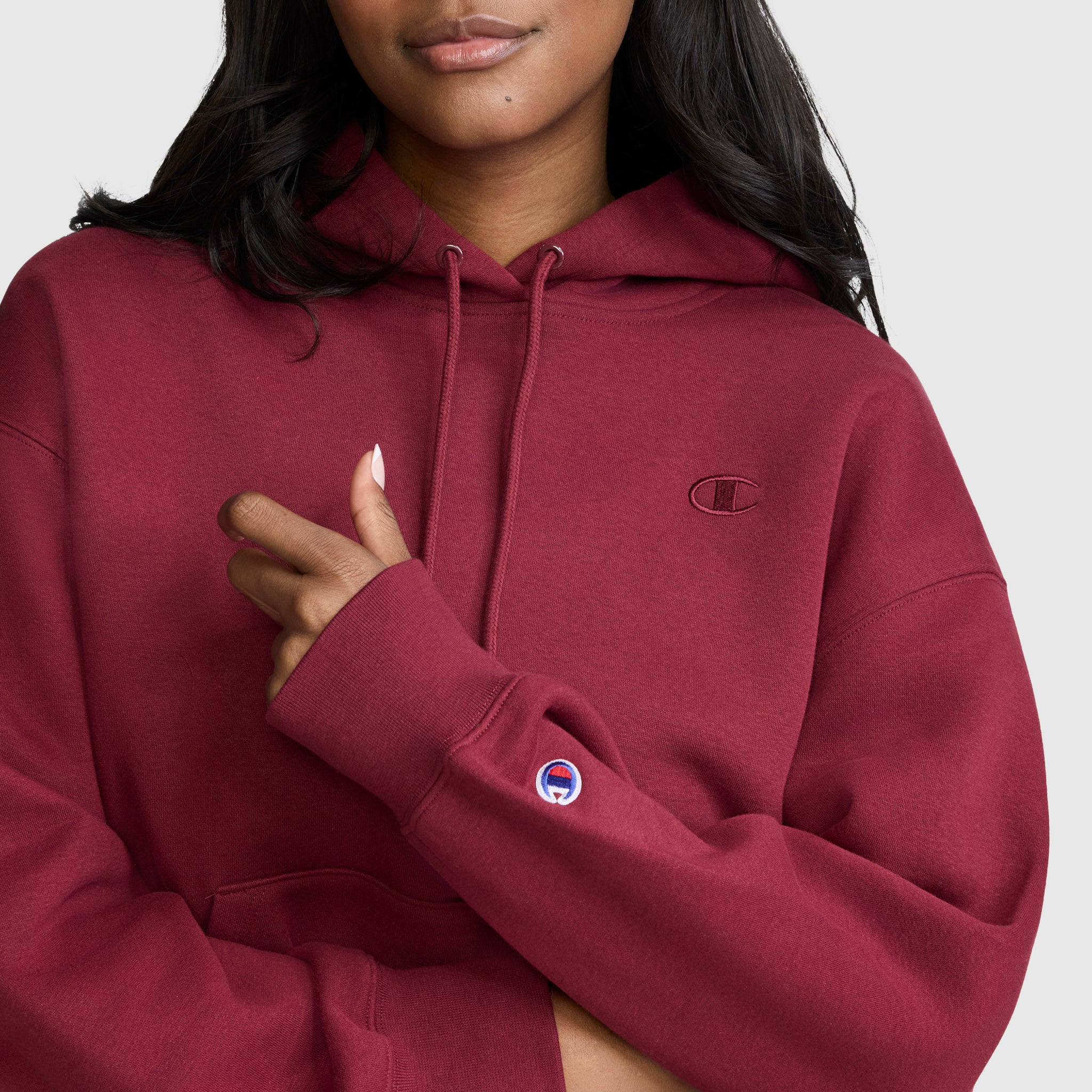 Small C Freshman Powerblend Hoodie - Image 5