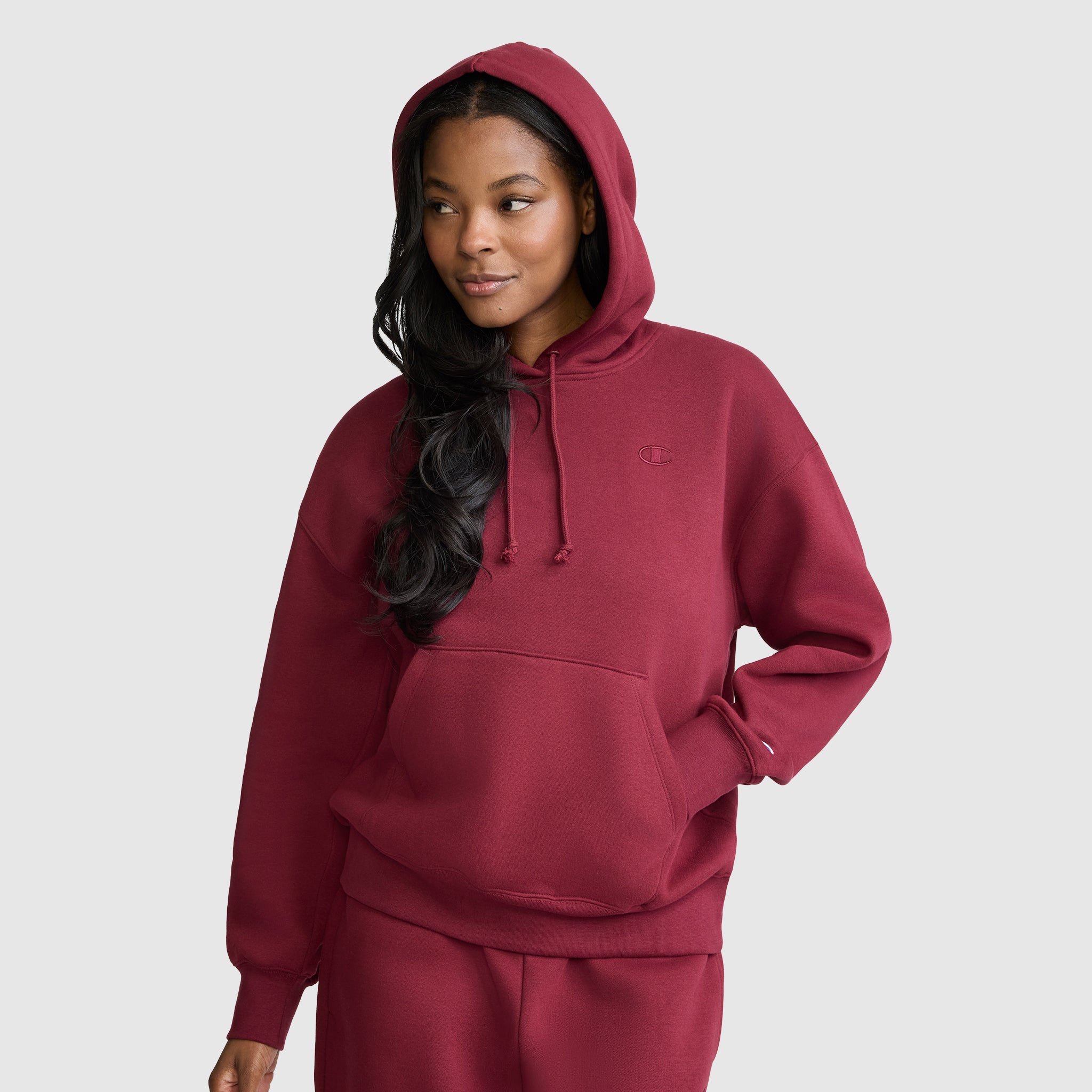 Small C Freshman Powerblend Hoodie - Image 2