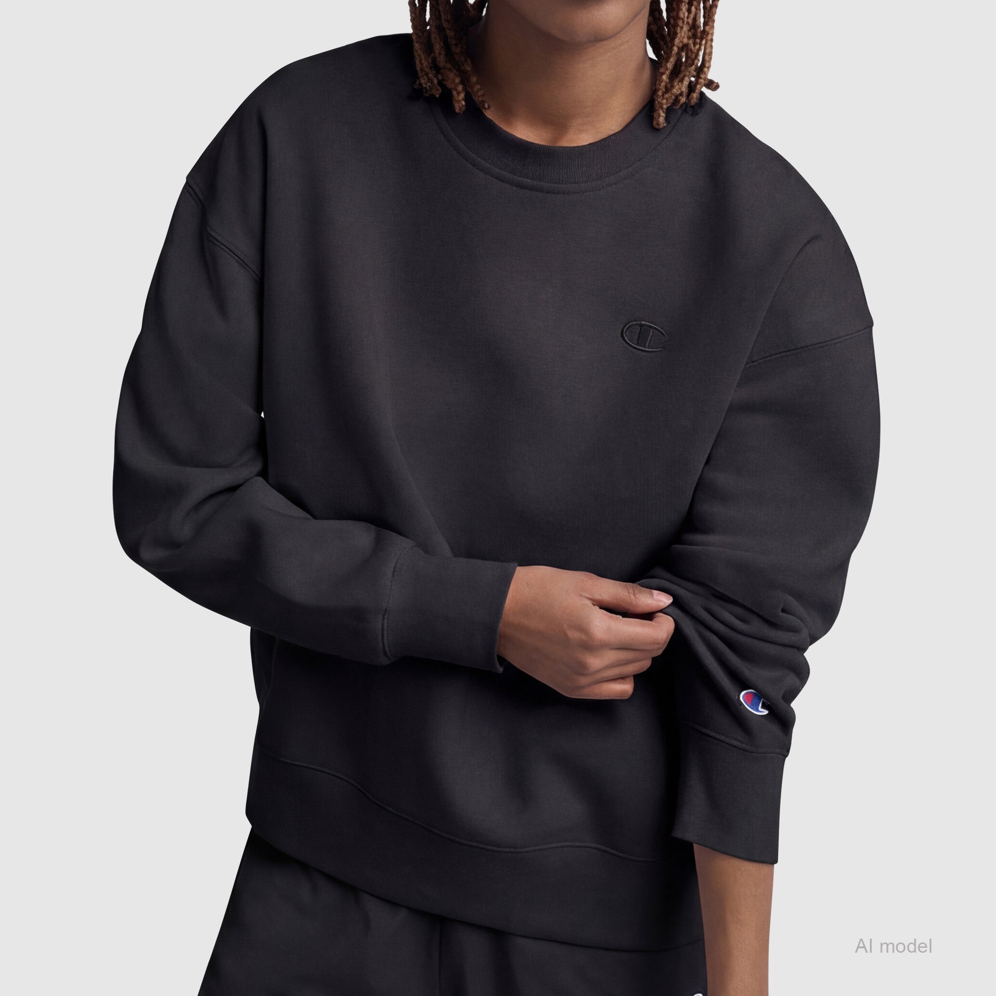 Powerblend Crewneck Sweatshirt. Small C - Image 3