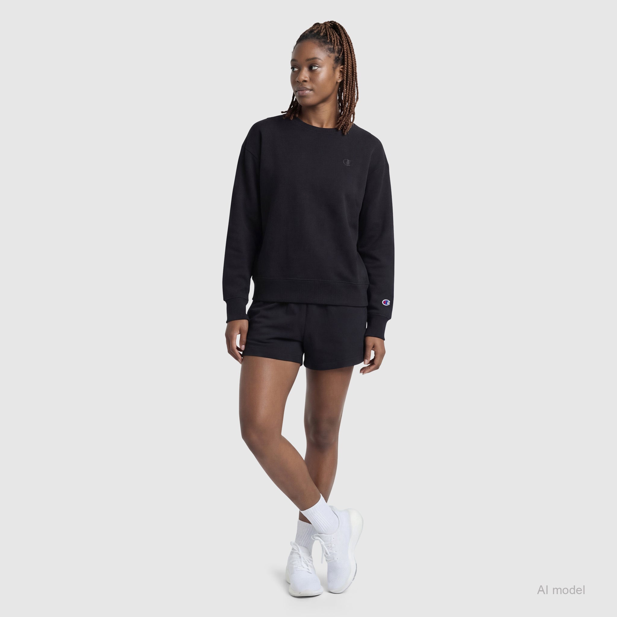 Powerblend Crewneck Sweatshirt. Small C - Image 5