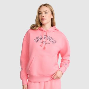 Fleece Hoodie. Satin Applique